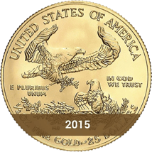 1/2 Unze Gold American Eagle 2015