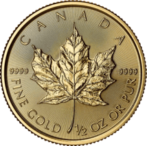 1/2 Unze Gold Maple Leaf 2025