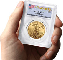 1 Unze Gold American Eagle 2019 (MS-70 PCGS | FS (First Strike))