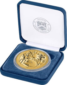 1 Unze Gold American Liberty & Britannia 2024 (Auflage: 10.000 | Polierte Platte | High Relief)