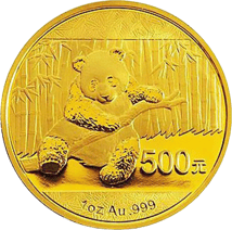 1 Unze Gold China Panda 2014