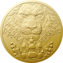 1 Unze Gold Tschechischer Löwe 2023 (Auflage: 8.000)