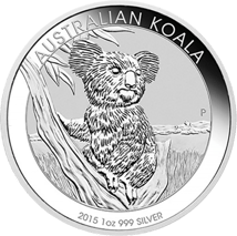 1 Unze Silber Koala 2015