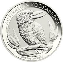 1 Unze Silber Kookaburra 2012