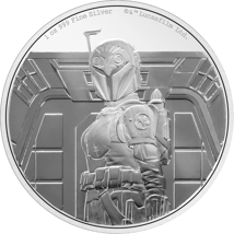 1 Unze Silber Star Wars Bo-Katan Kryze 2022 PP (Auflage: 5.000 | Polierte Platte)