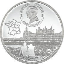 2 Unze Silber Chateau de Chambord 2024 (Auflage: 1.000 | High Relief | Polierte Platte)