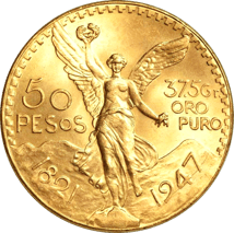 50 Mexikanische Peso Centenario Gold