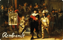 Gold Rembrandt Die Nachtwache (Auflage: 50.000)