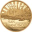 0,5g Gold Big City Lights San Francisco 2024 (Auflage: 5.000 | Polierte Platte)