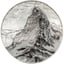 2 kg Silber Matterhorn 2025 (Auflage: 50 | High Relief | Polierte Platte)