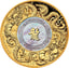 2 Unze Gold Double Dragon with Mother of Pearl 2024 (Auflage: 288 | Poliert Platte)