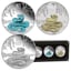 3 x 1 Unze Silber Set Lunar III Schlange 2025 (Auflage: 1.500 | Polierte Platte)