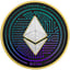 1 Unze Silber Krypto Ethereum Iced Out (Auflage: 50 | teilvergoldet)