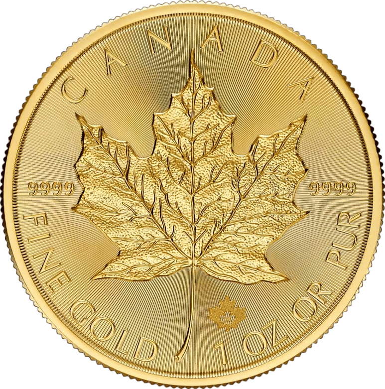 1 Unze Gold Maple Leaf 2025