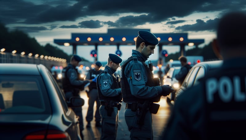 Bundespolizei sieht „hohen Nebeneffekt“ bei EM-Grenzkontrollen