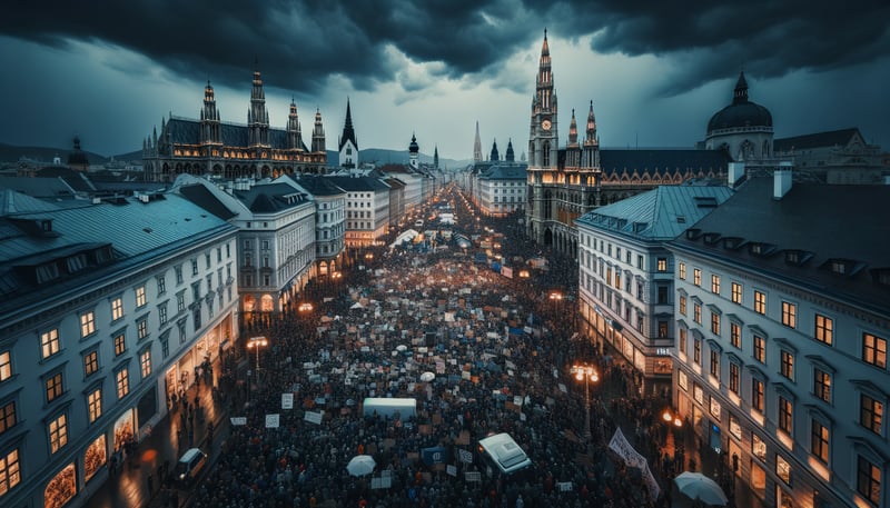 Linke Kräfte mobilisieren gegen demokratischen Wandel in Österreich