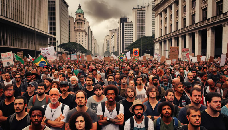 Massive Proteste in Brasilien gegen das umstrittene X-Verbot