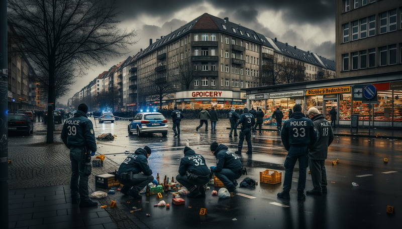 Messerstecherei am Vinetaplatz in Kiel-Gaarden: Zwei Schwerverletzte