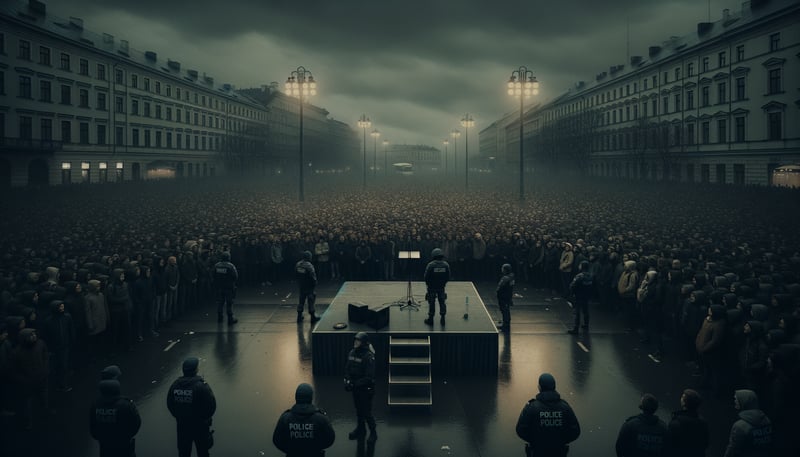 Politisch motivierte Festsetzung? Heiko Schöning nach Rede zu Angriffskrieg drei Stunden in Polizeigewahrsam